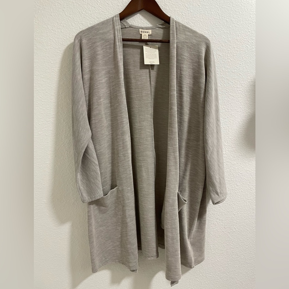 DONNI. Open Front Cardigan NWT